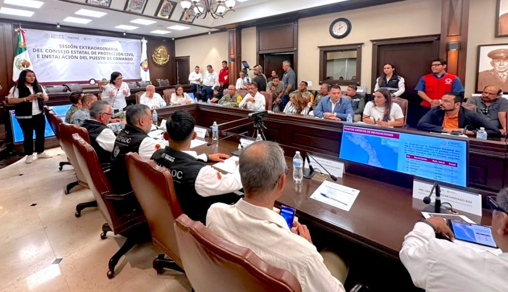 Participa Ayuntamiento de Los Cabos en estrategia estatal de prevención ante lluvias y ciclones (07 de Julio&nbsp;2026).