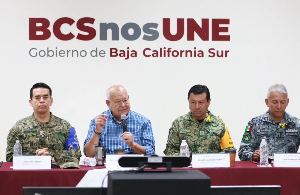 Da seguimiento el Consejo Estatal de Protección Civil a lluvias en BCS (07 de Septiembre&nbsp;2026).