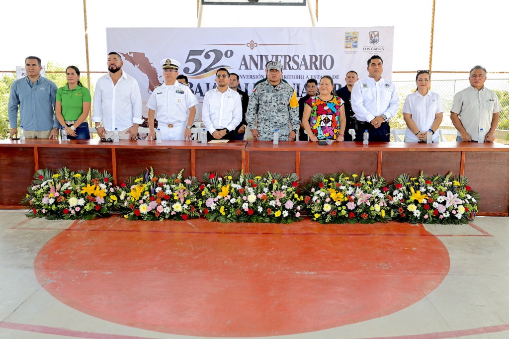 Conmemora XV Ayuntamiento de Los Cabos 52º aniversario de Baja California Sur como Estado Libre y Soberano (08 de Octubre&nbsp;2026).
