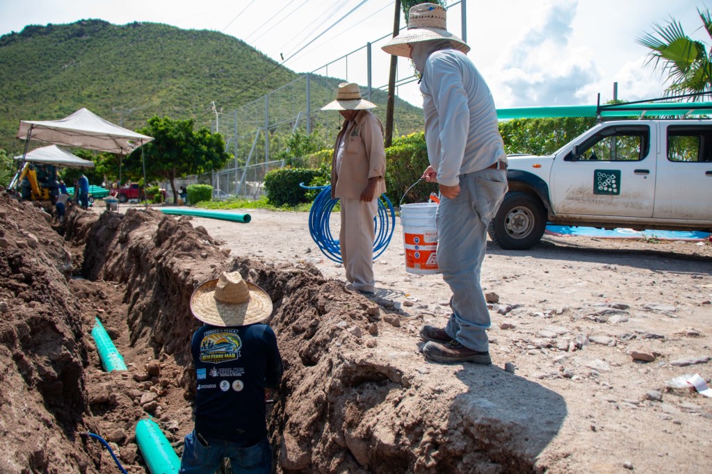OOMSAPAS La Paz refuerza la infraestructura hidráulica y sanitaria con obras en colonias y comunidades (08 de Octubre&nbsp;2026).