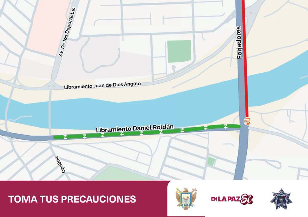 Habilitan rutas alternas ante cierre del puente “Mano Amiga” (09 de Octubre&nbsp;2026).